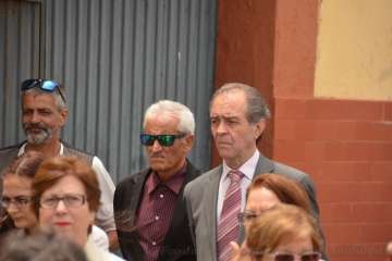Misa, procesión y desfile de ganado en La Pardilla (Foto Francisco Javier Santana)